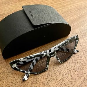 PRADA 57MM Cat Eye Sunglasses